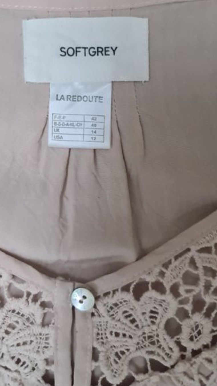 Top: Débardeur Soft Grey, taille 40, couleur nude – Usato da Renens VD venduto da del_t2kx 2