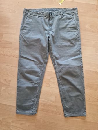 Herren Hose Grau Gr. 46 Zara Man kurz geschnitten