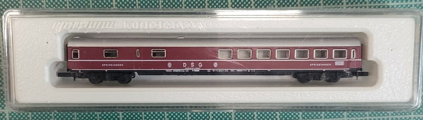 Märklin Modelleisenbahnen: Märklin 8713 DSG Speisewagen – Neu (gemäss Beschreibung) aus Malters von minitrix79