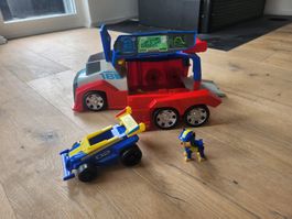 PAW Patrol Ready, Race, Rescue Mobile Pit Stop Team-Fahrzeug