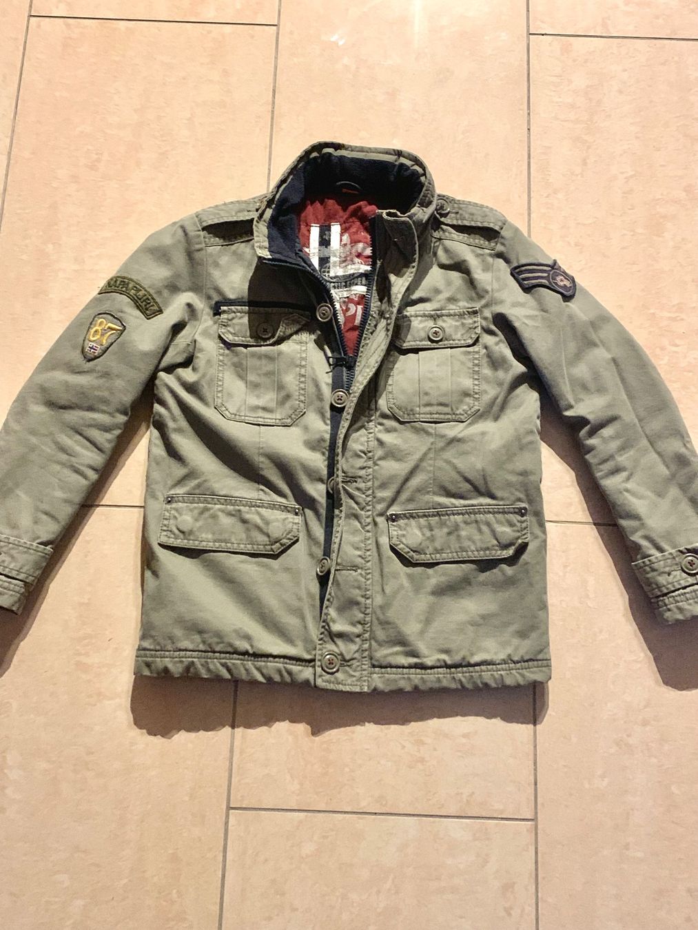 Napapijri Giacche & Cappotti: Herbst - Frühlings Jacke Gr.140 – Usato da Amsoldingen venduto da Jolly.79