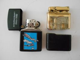 2 Feuerzeuge Vintage