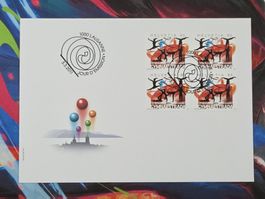 CL29 2x Enveloppe + Timbre Suisse 2011
