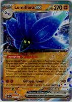 Lumiflora-ex - seltene deutsche Pokémon Hologrammkarte