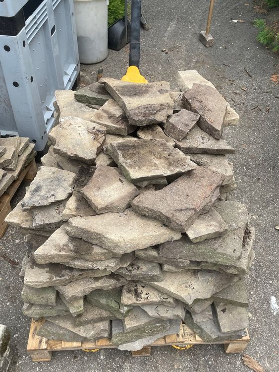 Naturstein Platten Steinplatte Terrasse Garten, Dunkel Rot, Kaufen