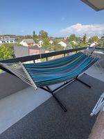 Hängematte mit Gestell bunt guter Zustand