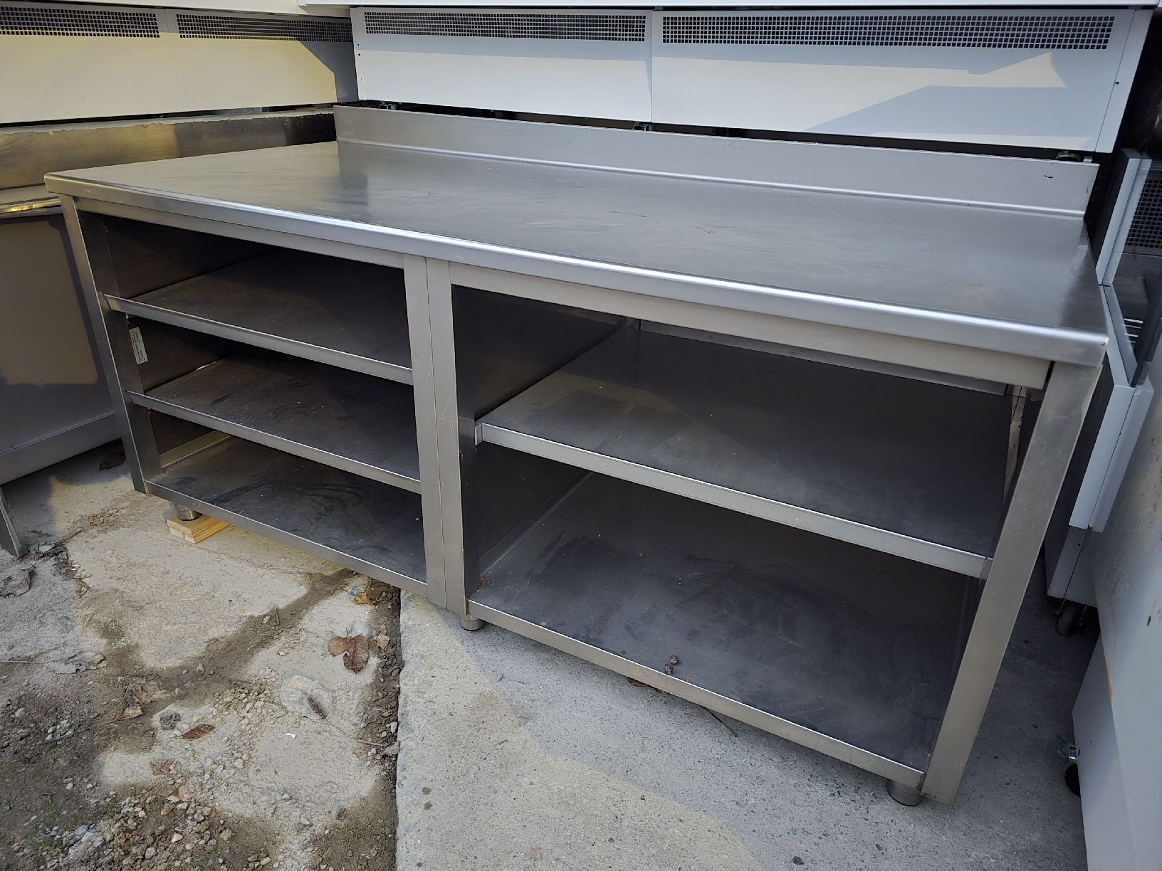 Cucine complete: Gastro-Edelstahltisch, Arbeitstisch ##41 – Usato da Wuppenau venduto da Gastro.Wuppenau 2