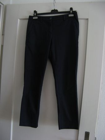 Benetton Hose blau Gr. 38, tief geschnitten