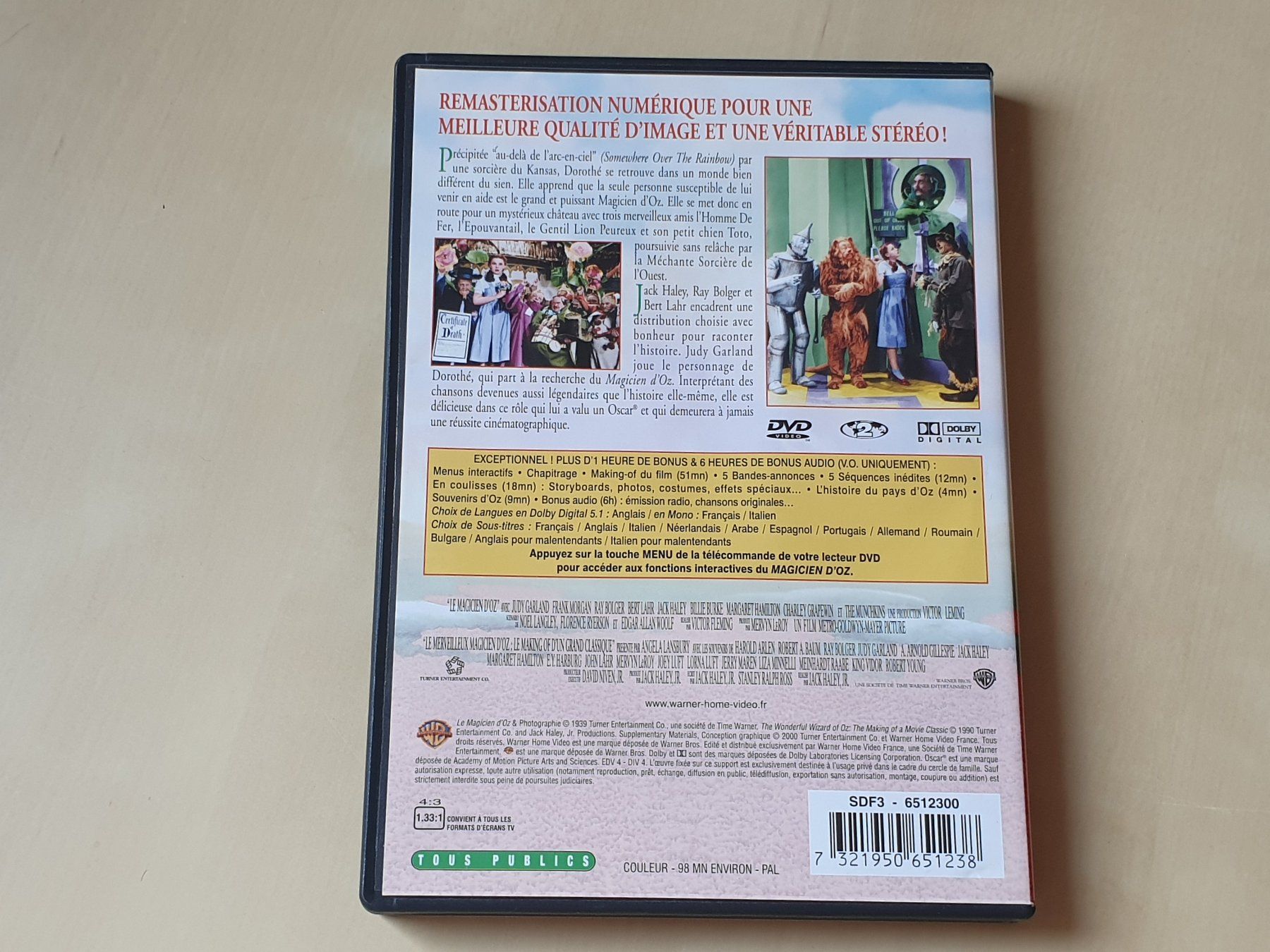 Tutti i DVDs: Le Magicien d'Oz – Usato da Stansstad venduto da collectorsshop 1