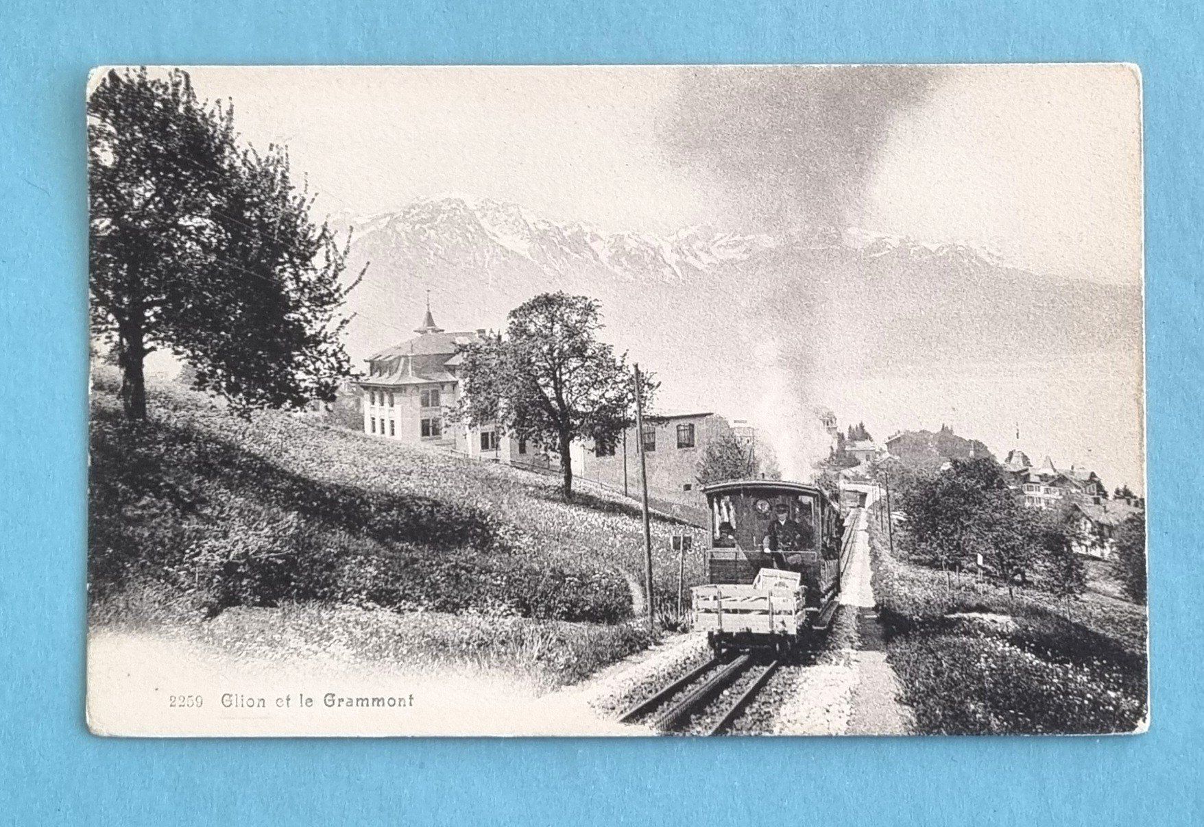 Cartoline postali: Glion - Zahnradbahn – Usato da Rothrist venduto da RROENK