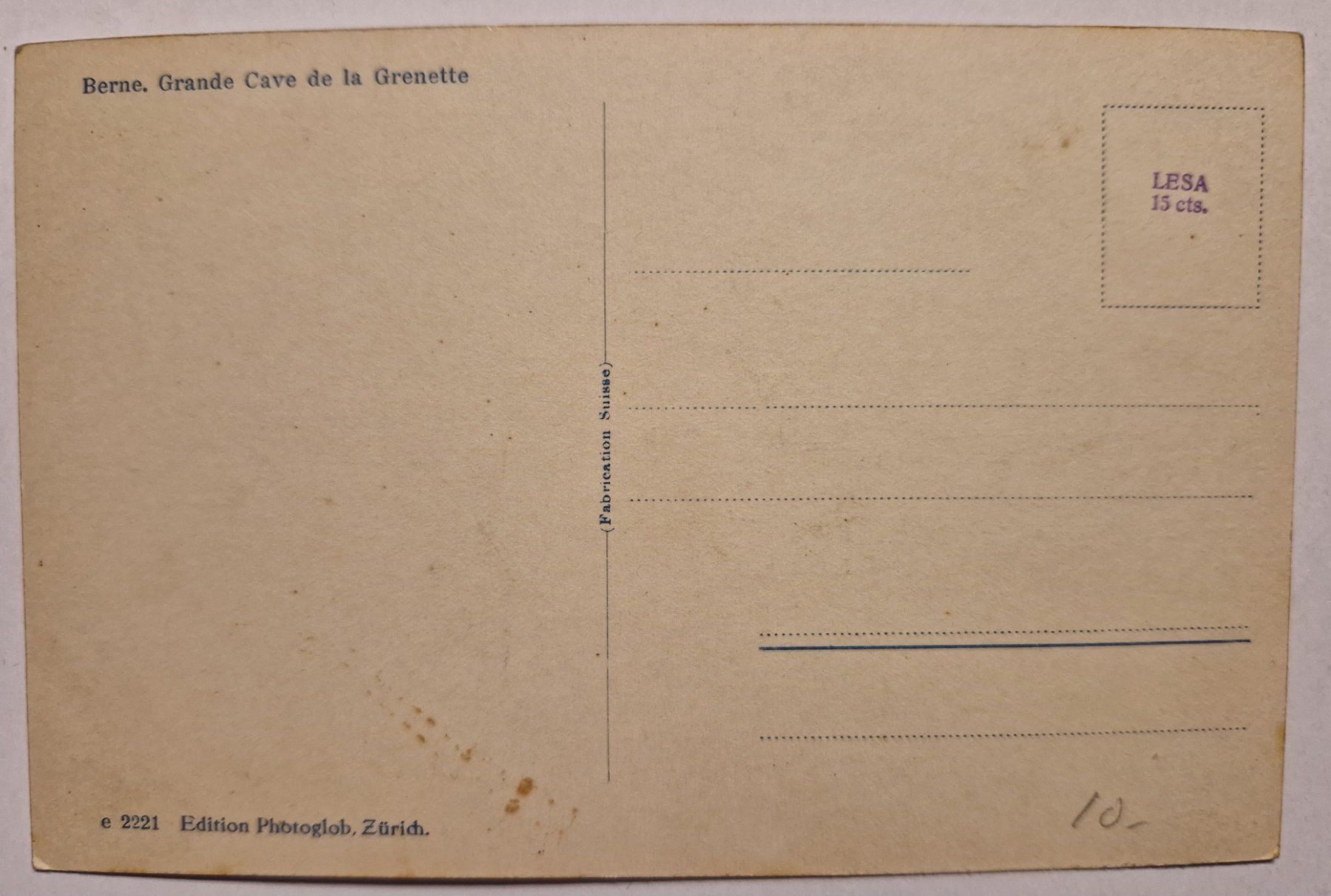 Cartoline postali: Kornhauskeller Bern neuwertig – Nuovo (secondo la descrizione) da Melchnau venduto da Fishel 1