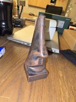 Dekorative Nasen-Skulptur Vintage-Stil (Q)