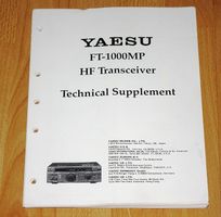 YAESU FT-1000MP, Technical Supplement