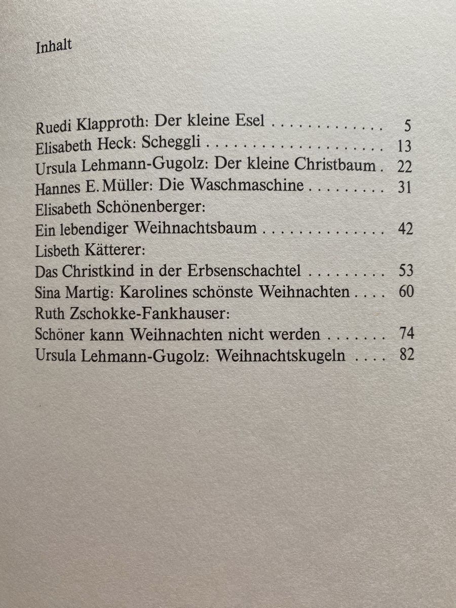 Livres: Der kleine Esel / Weihnachtsgeschichten – D'occasion à Schwarzenburg par Michellu 5
