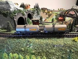 Arnold HN6609 Güterwagen Set - Kesselwagen Shell SNCF