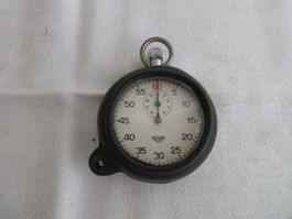 Stoppuhr Heuer mit Schutzetui