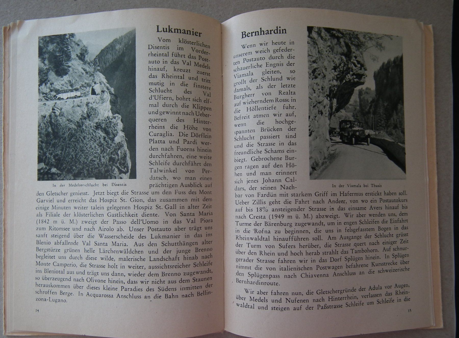 Dokumente: 1929 Broschüre  Schweizerische Alpenpost – Gebraucht aus Kriens von WULLU99 4
