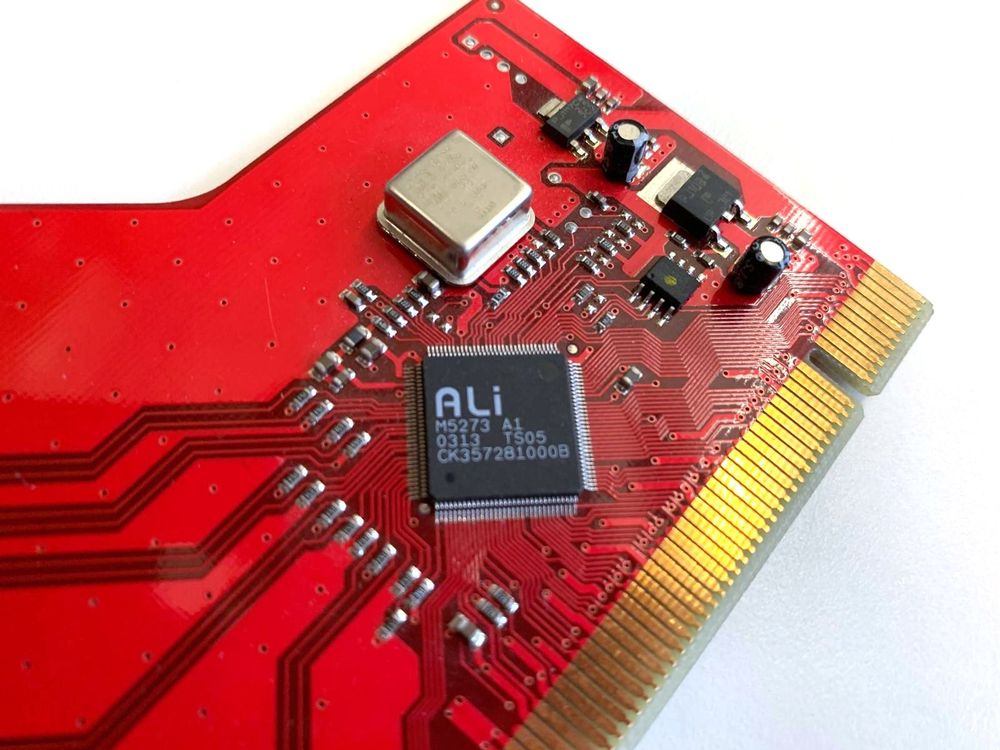 Composants électroniques: ALI M5273 A1 4 x USB 2.0 PCI Card – D'occasion à Münchenstein par Licontrol 6