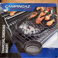 Holzkohle Räucher Einsatz Campinggas