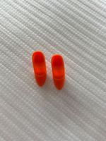 Vintage Barbie 1960 High Heels Japan Orange Closed Toe Shoes