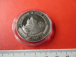 Fürstentum Liechtenstein 1994, 5 Ecu PP, Schloss Gutenberg