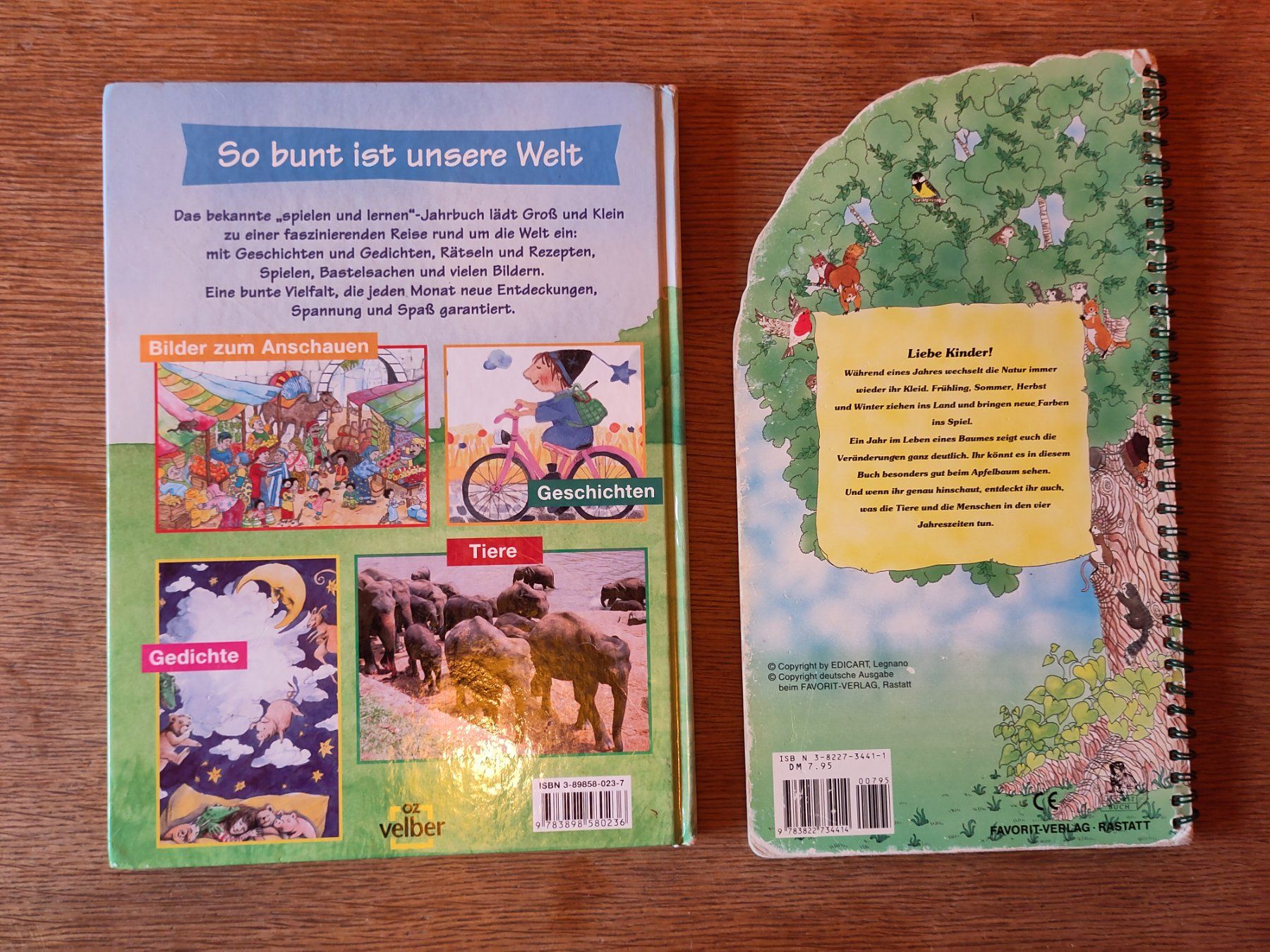 Livres: 2x Kinder-Jahreszeiten-Bücher – D'occasion à Arbon par Flosse19 1
