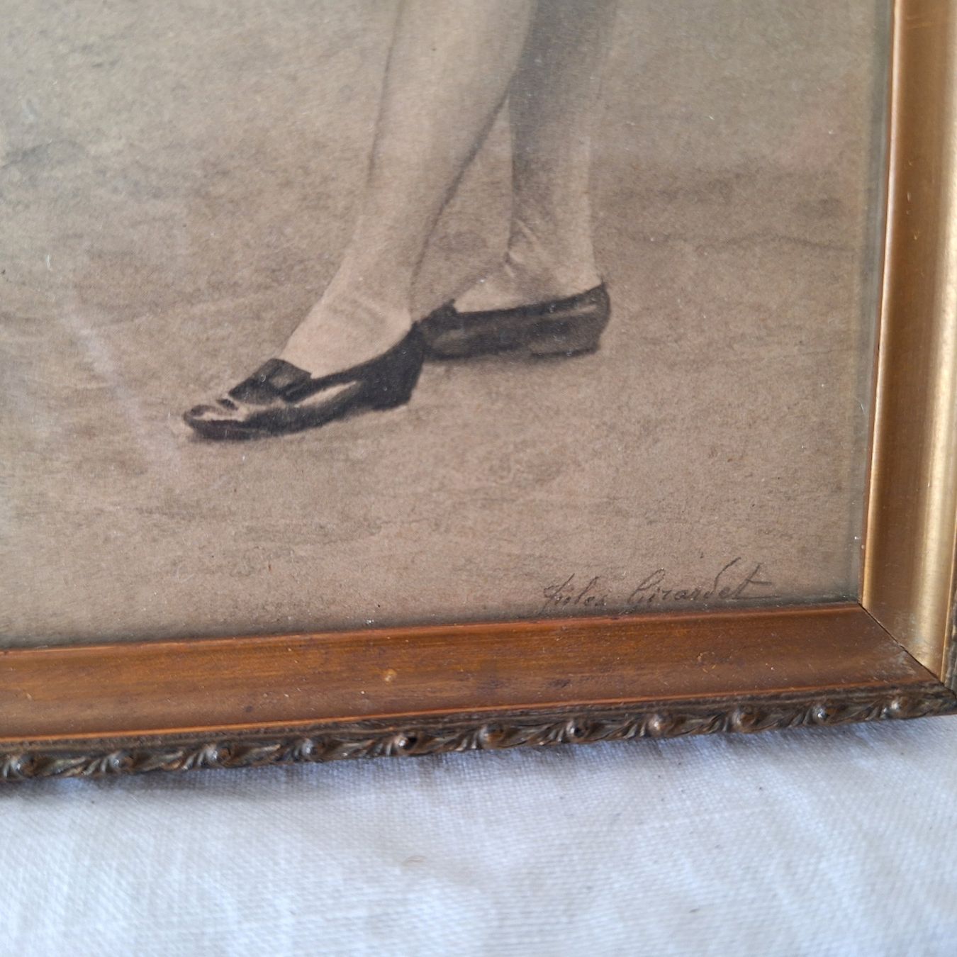Foto & Immagini: Versand möglich! Altes Bild Shabby Chic Stil – Usato da Winterthur venduto da Goldpipau 4