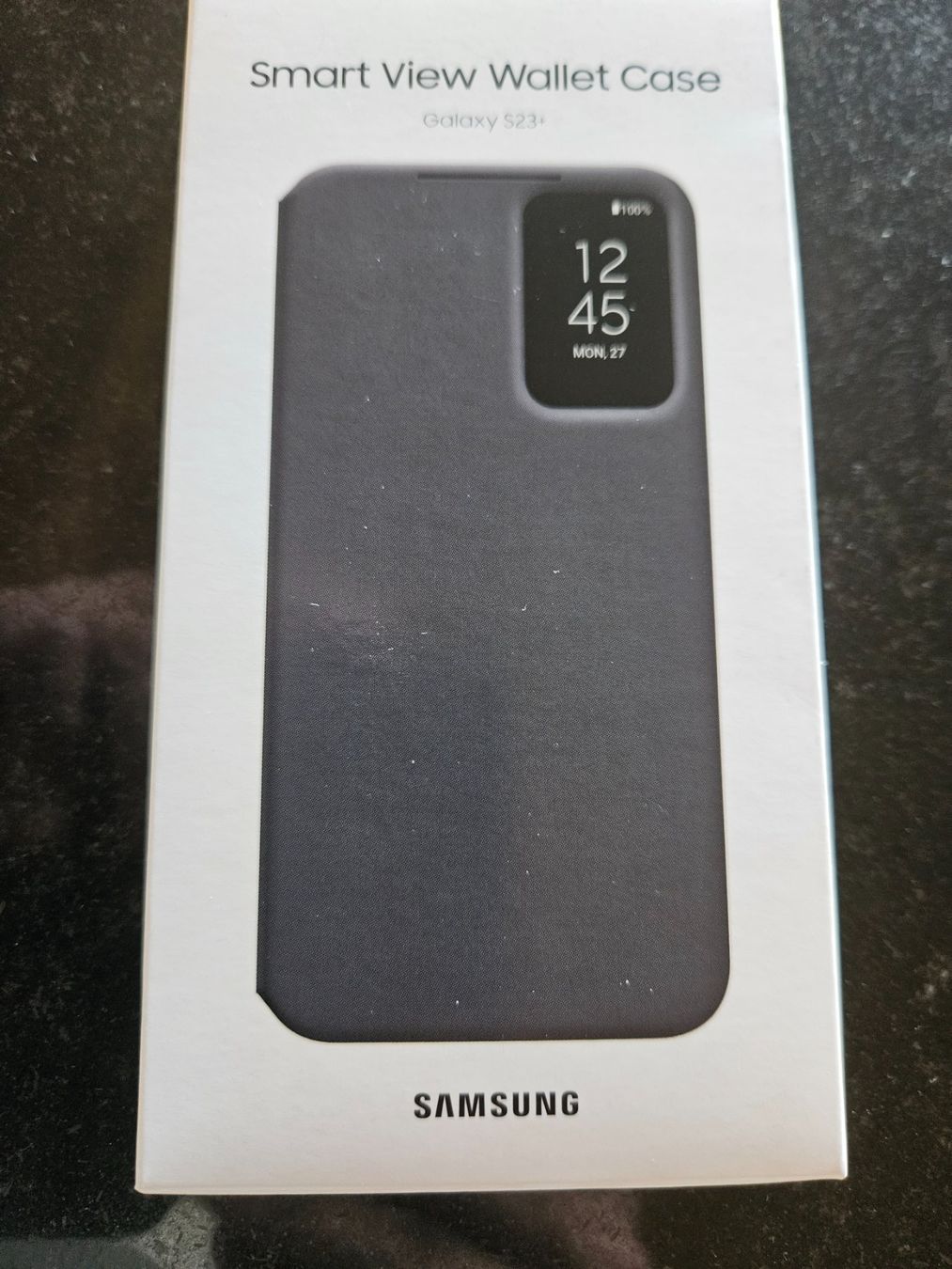 Samsung Cover & Protezioni schermo: Samsung Galaxy S23+ Smart View Wallet Case - Schwarz – Nuovo e nell'imballaggio originale da Ulmiz venduto da Dirix