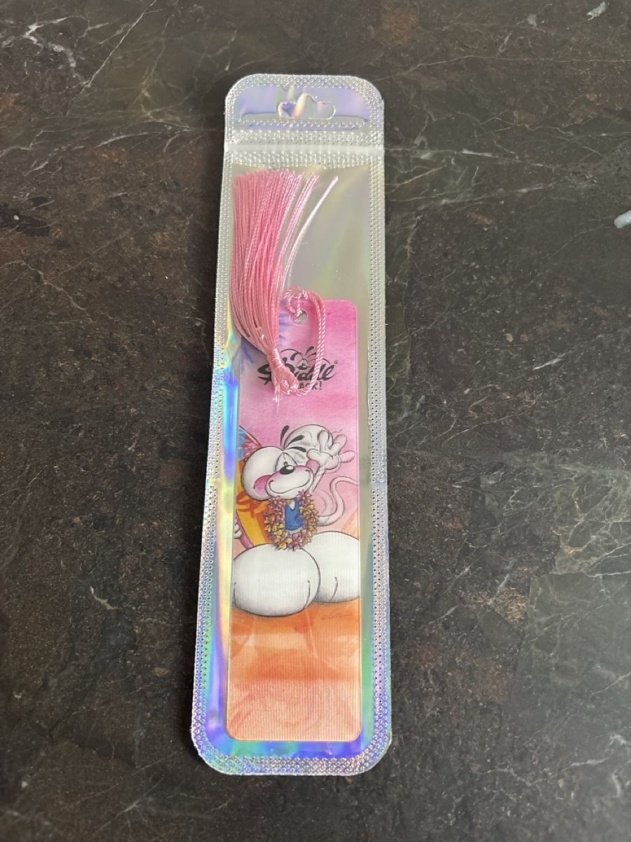 Sonstiges zum Sammeln & Seltenes: Diddl Lesezeichen mit Quaste rosa verpackt, neu – Neu und originalverpackt aus Pfäffikon ZH von Shona