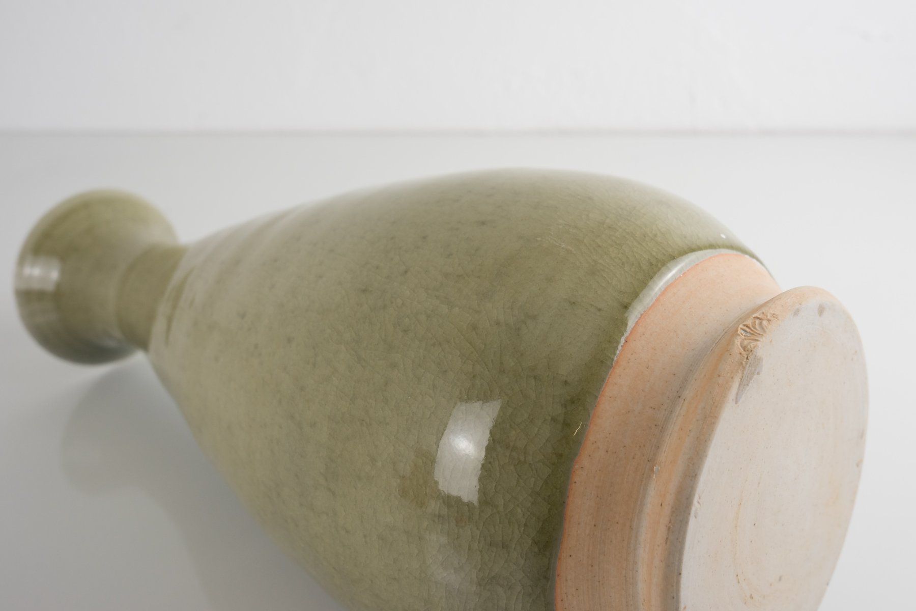 Vasen & Gefässe: Vase Keramik Ash & Crackle Nr. 1 – Gebraucht aus Schaffhausen von Studio-Ara 8