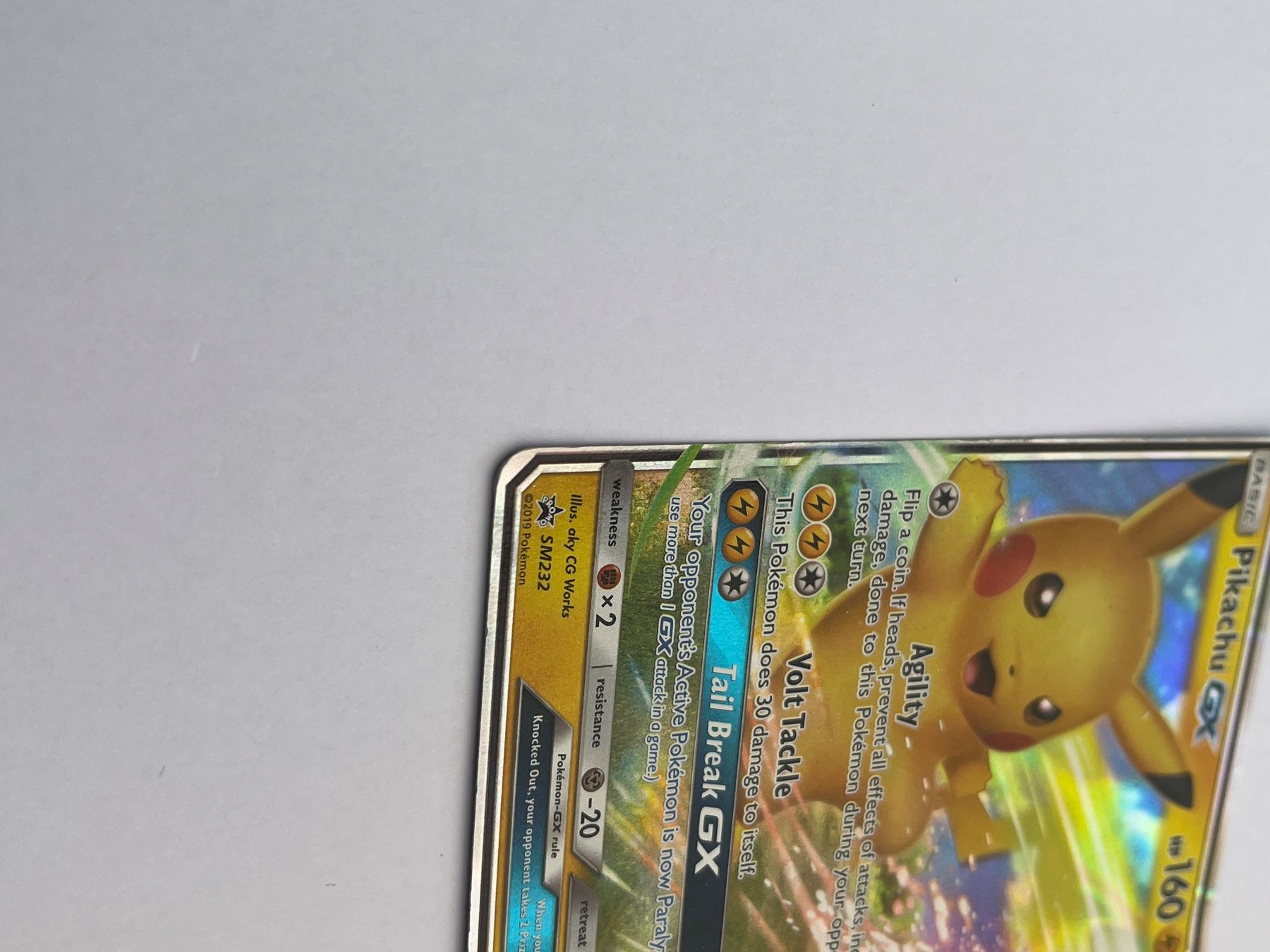 Pokémon Carte collezionabili: Pikachu GX SM 232 – Usato da Winterthur venduto da Wusa01 3