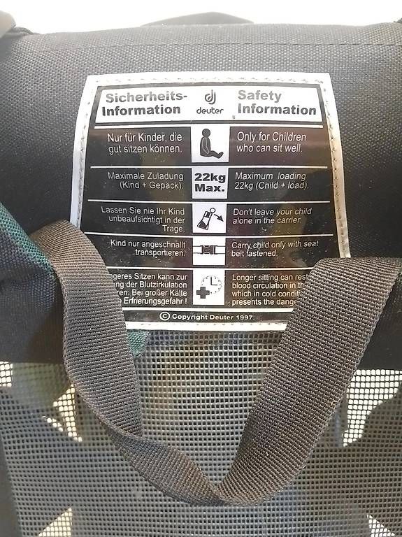 Marsupi portabebè: Deuter Kindertragerucksack – Usato da Zürich venduto da DonikaI 4