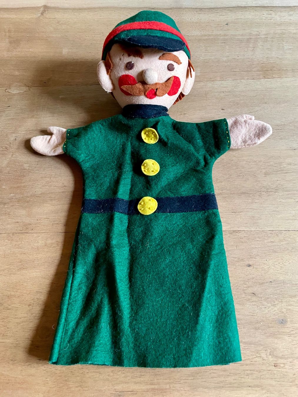 Bambole: Polizist Handpuppe - Aus Stoff – Usato da Pontresina venduto da il-bain