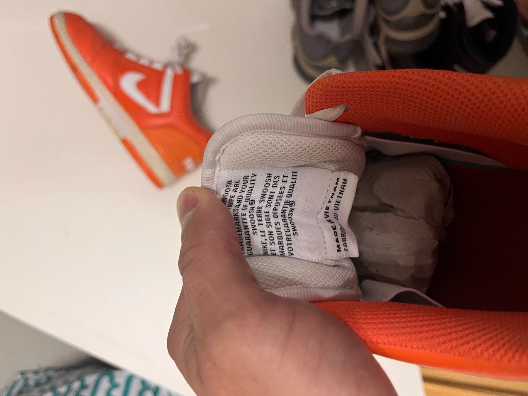 Supreme Herrenschuhe: Nike SB Dunk Low Supreme World Famous orange – Gebraucht aus Jona von Humpimumpi 5