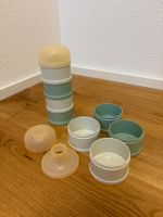 2er Set Milchpulver Portionierer weiss/grün