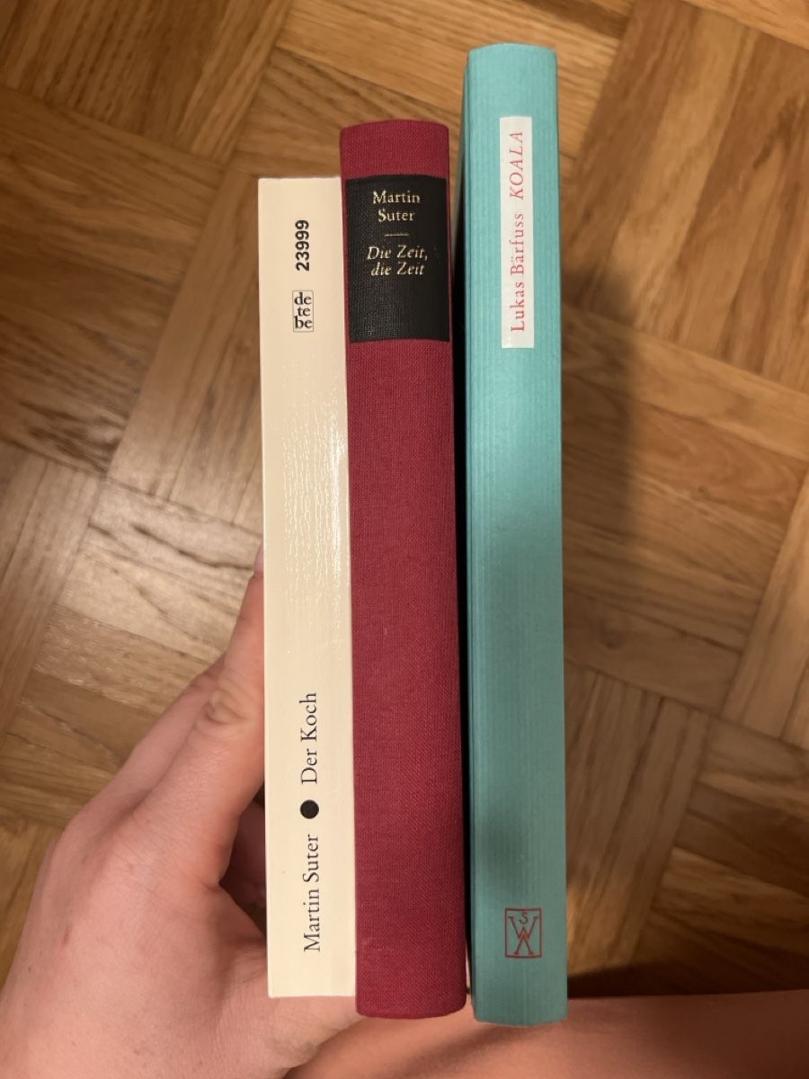 Bücher: Der Koch, Die Zeit die Zeit, Koala – Gebraucht aus Wädenswil von mic_rg7y