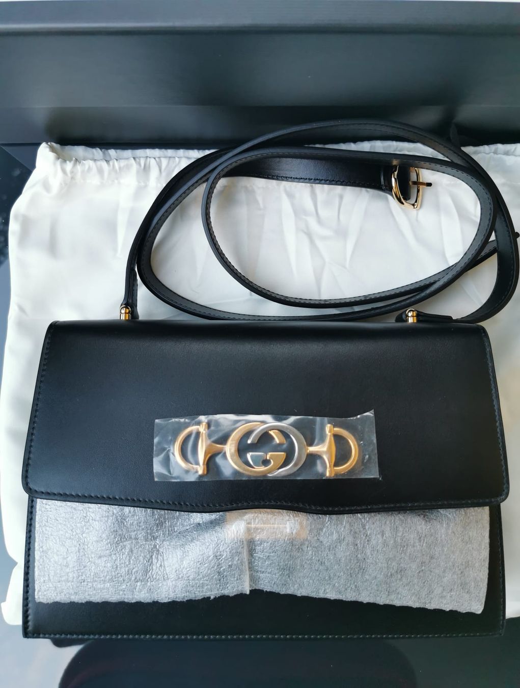 Gucci Taschen für Damen: Gucci Zumi Ledertasche – Neu und originalverpackt aus Bad Ragaz von AKahlon