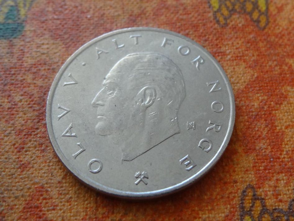 Alle Münzen: NORVEGE  1  Krone  1977  (P) – Gebraucht aus Romanel-sur-Lausanne von Swift13 1