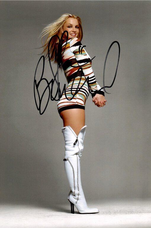Autografi: Britney SPEARS / TOP AUTOGRAMM – Usato da Egg b. Zürich venduto da Dbunny