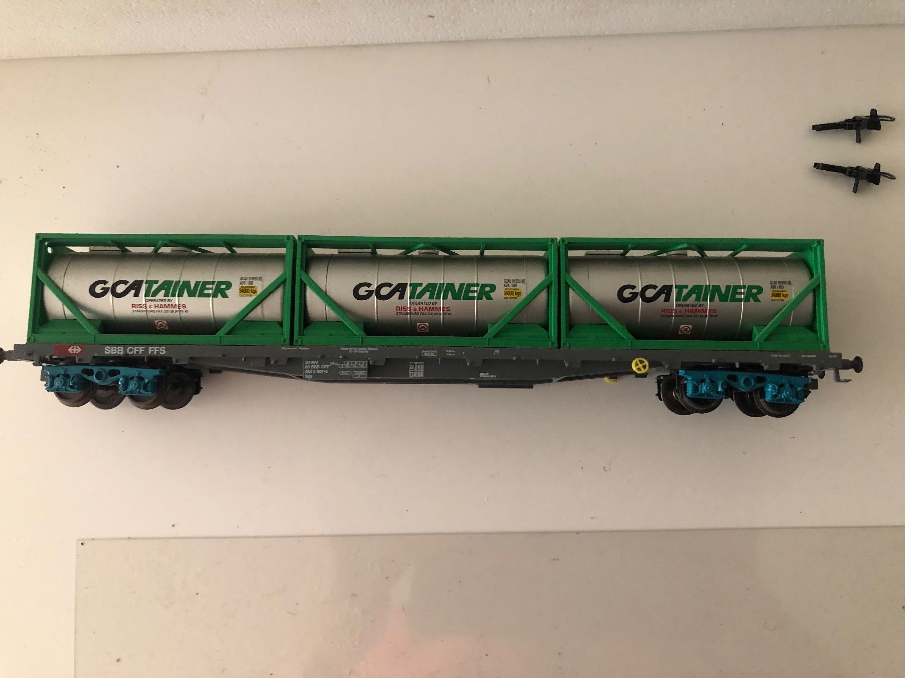 Hag Modellini di ferrovie: Hag 396 SBB Gleichstrom NEU – Nuovo e nell'imballaggio originale da Ostermundigen venduto da Garmin03 2