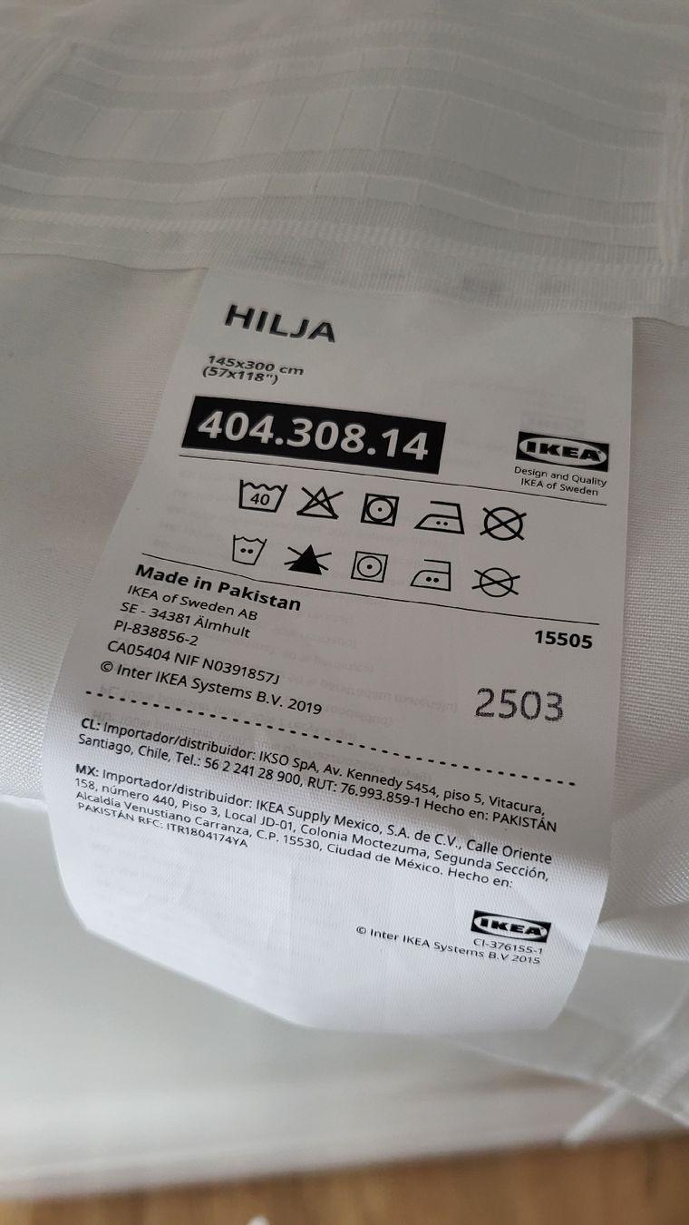 Tende: Curtains pairs x 2, Ikea Hilja model – Nuovo (secondo la descrizione) da Zürich venduto da clelia_cal 1
