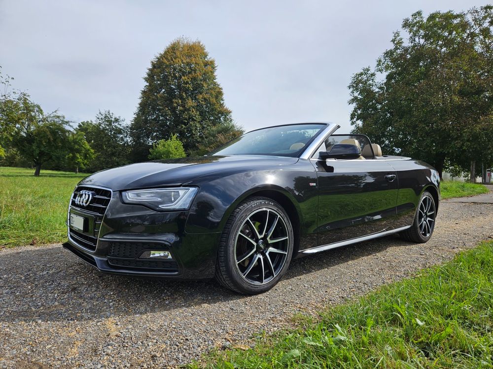 A5 S-line Cabrio 2.0 TDI Automat - frisch ab Service