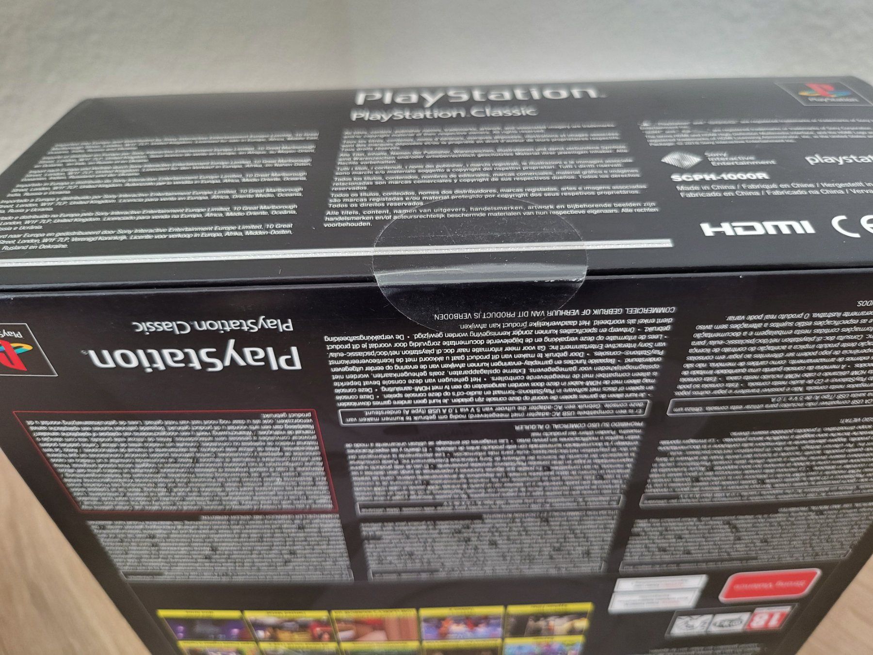Sony Konsolen: Sony Playstation Classic mini/SEALED – Neu und originalverpackt aus Sursee von  3