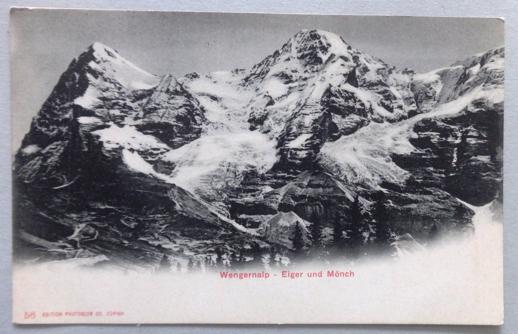 Cartoline postali: Wengernalp - Eiger und Mönch – Usato da Fétigny venduto da Billy2miny