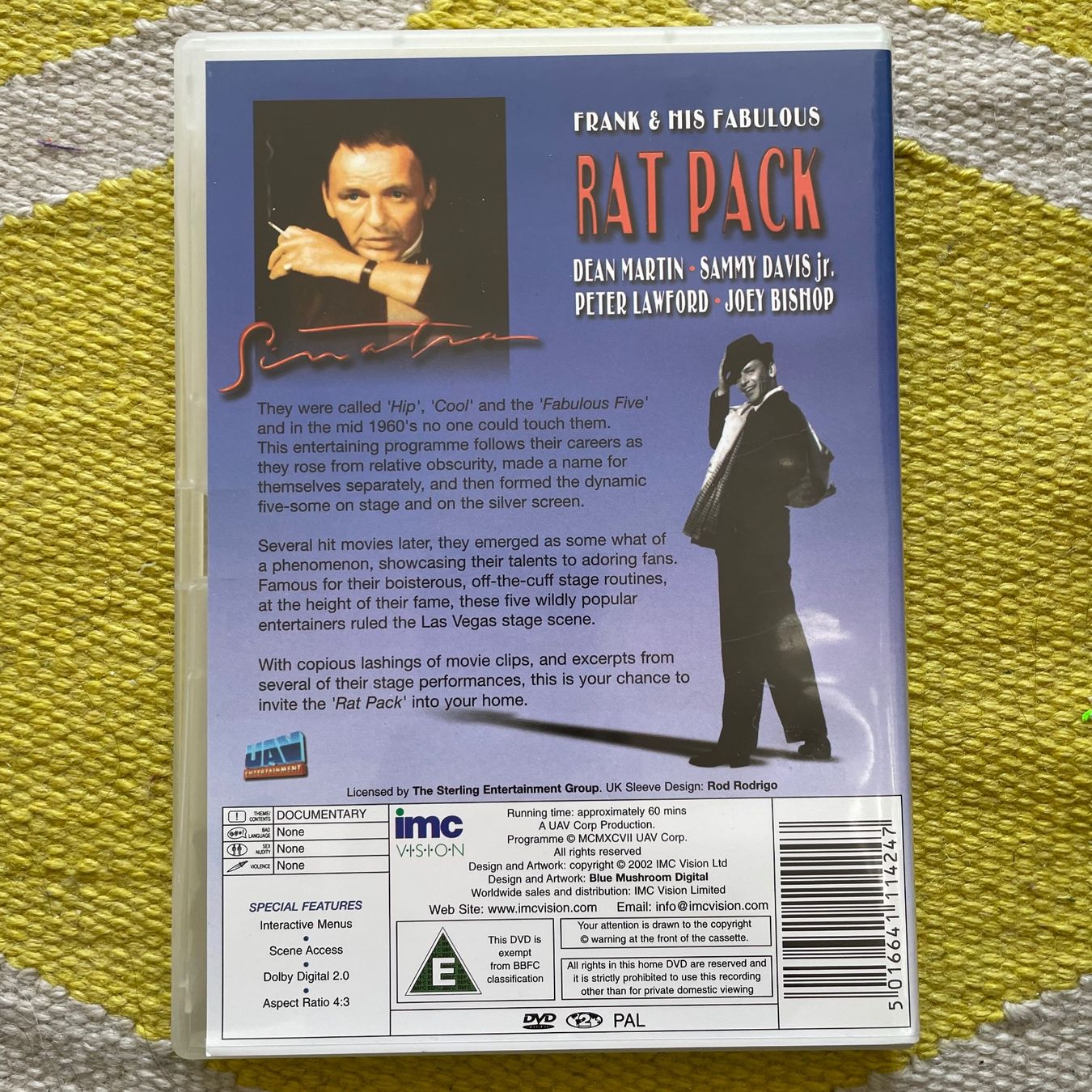 Tutti i DVDs: FRANK SINATRA-DVD FRANK&HIS FABULOUS RAT PACK – Usato da Rorschacherberg venduto da CD-Roli 1