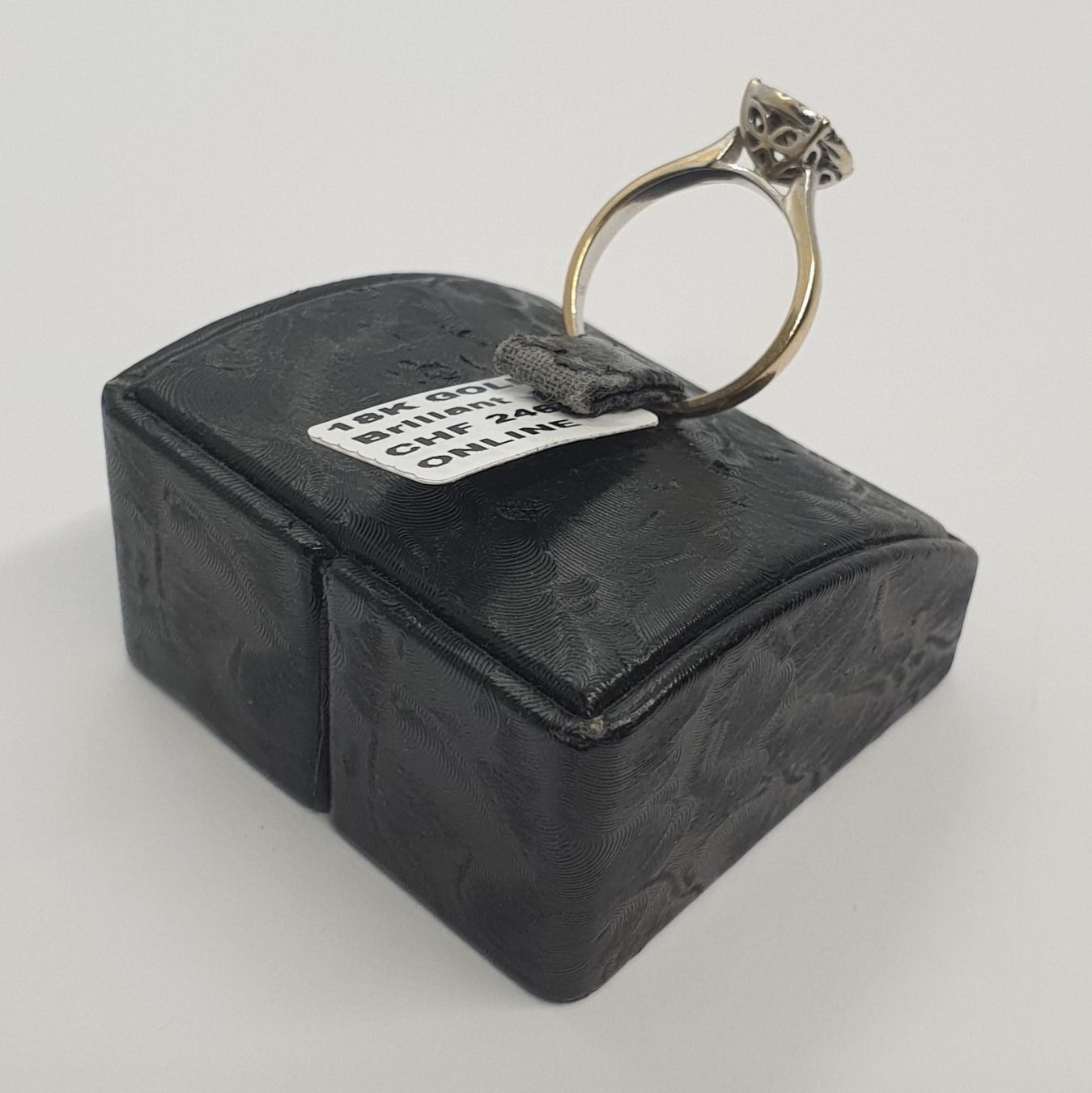 Anelli: Echt 18K Gold - Diamant Ring – Usato da Luzern venduto da Luzern-Goldhaus 1