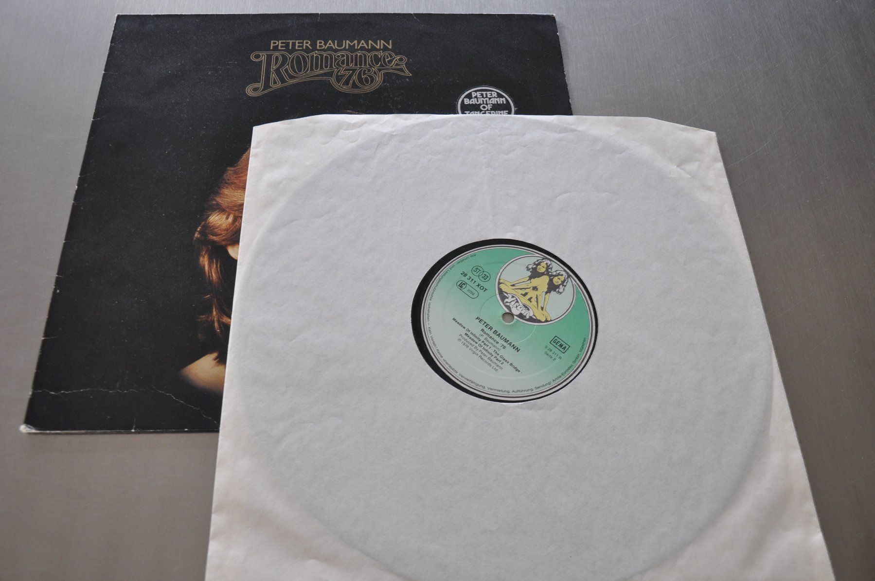 Dischi in vinile: PETER BAUMANN LP ROMANCE 76 – Usato da Sion venduto da jaipur1401 3