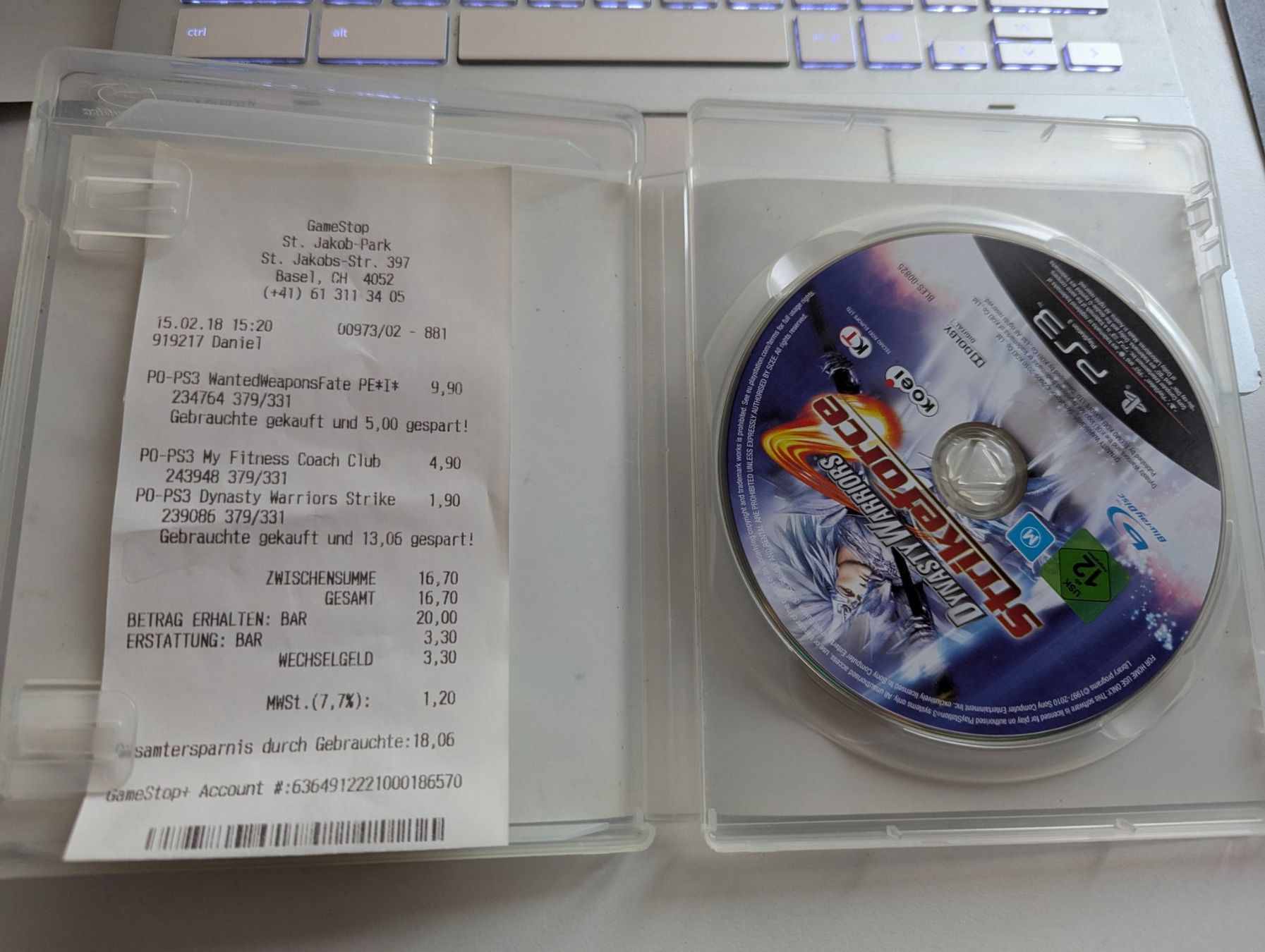 Giochi: Dynasty Warriors Strikeforce  PS3 Game Playstation 3 – Usato da Hünenberg See venduto da SpecialEditionGaming 2