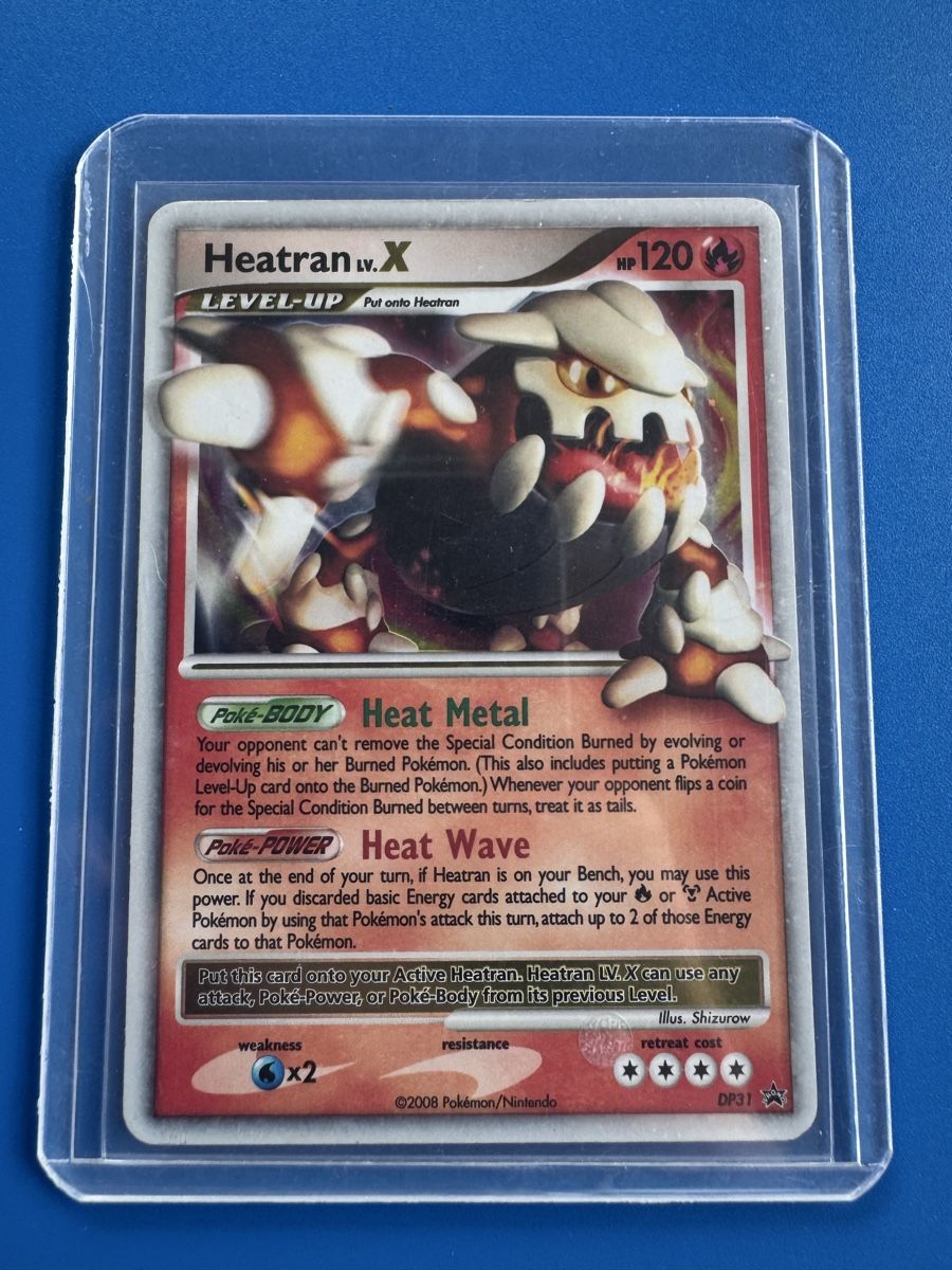 Pokémon Sammelbilder & Trading cards: Heattan lv.X DP31 PROMO EN – Gebraucht aus Bellinzona von Yanpa