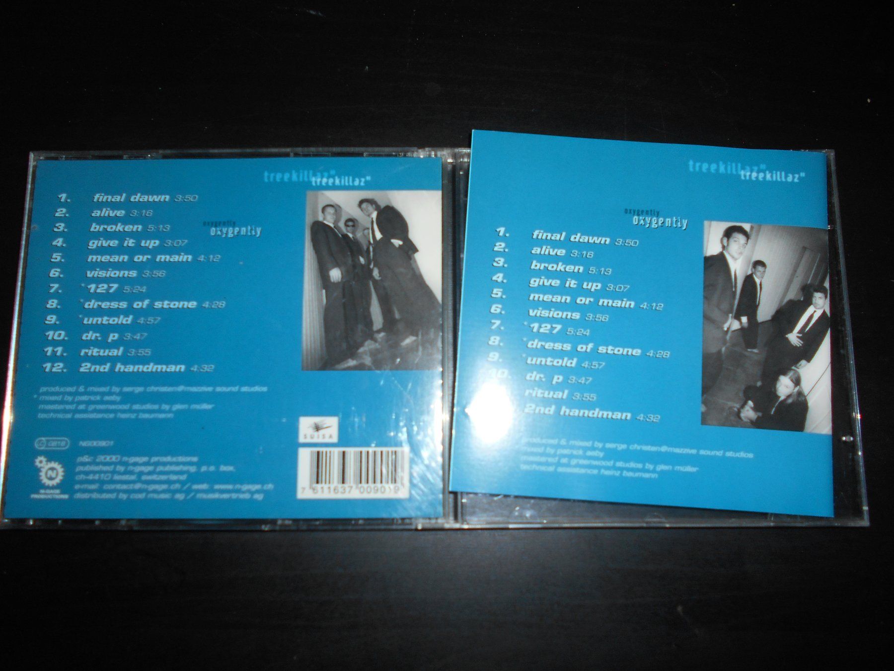 CD: Treekillaz – Oxygently / 2000 – Usato da Aarberg venduto da witchhunter01 1